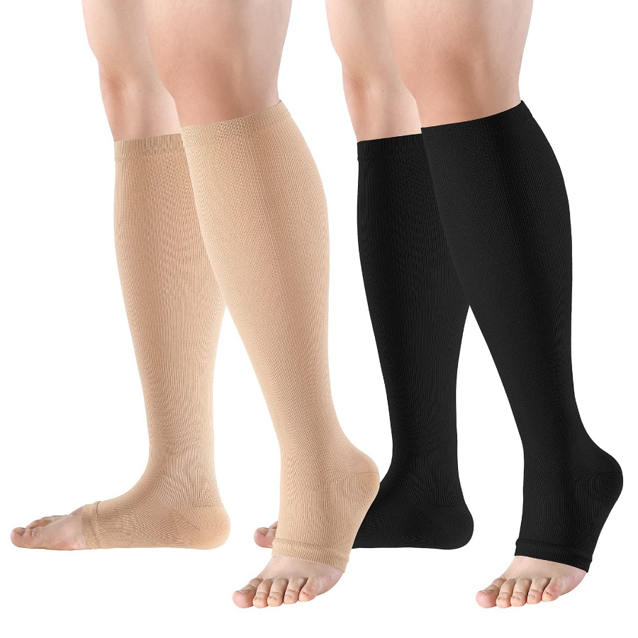 Compression Sleeve Calf - Medical Grade Compression Stockings Leg Calf