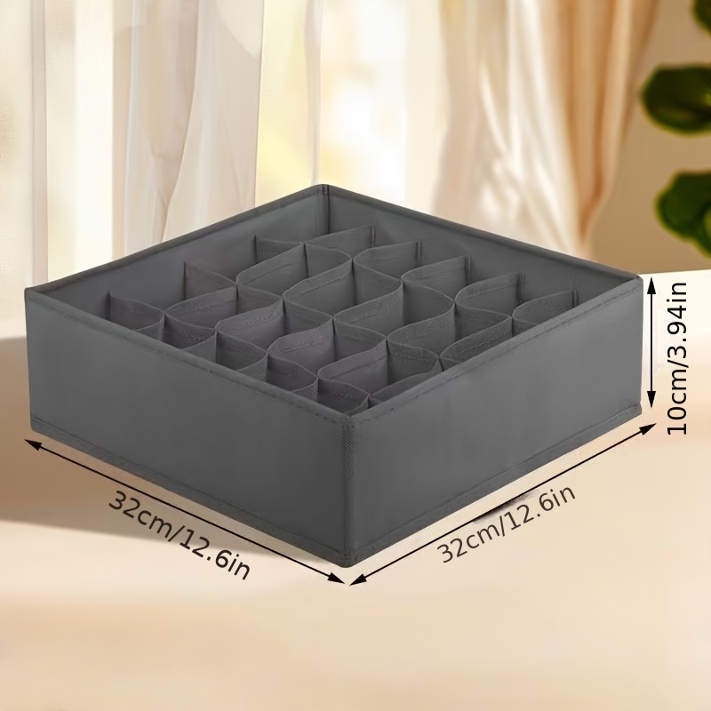 24-Compartment Fabric Drawer O - Sock Organizer Tray recension och pris