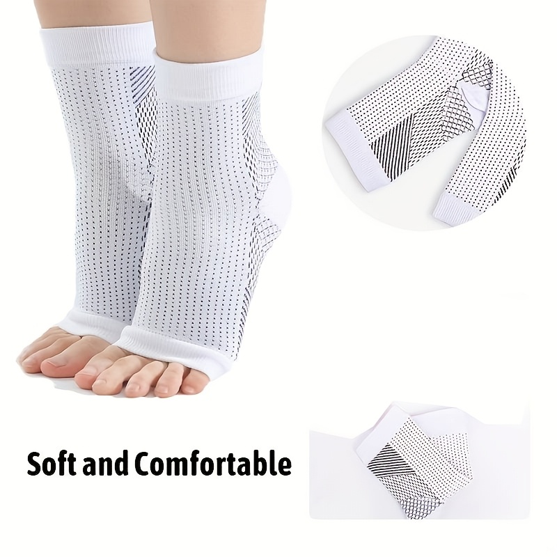 Solid White Calf Sleeves Elast - Compression Sleeve Calf recension och pris