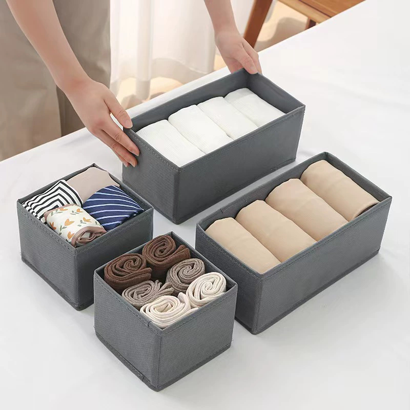 3PC Fabric Underwear Storage B - Sock Organizer Tray recension och pris