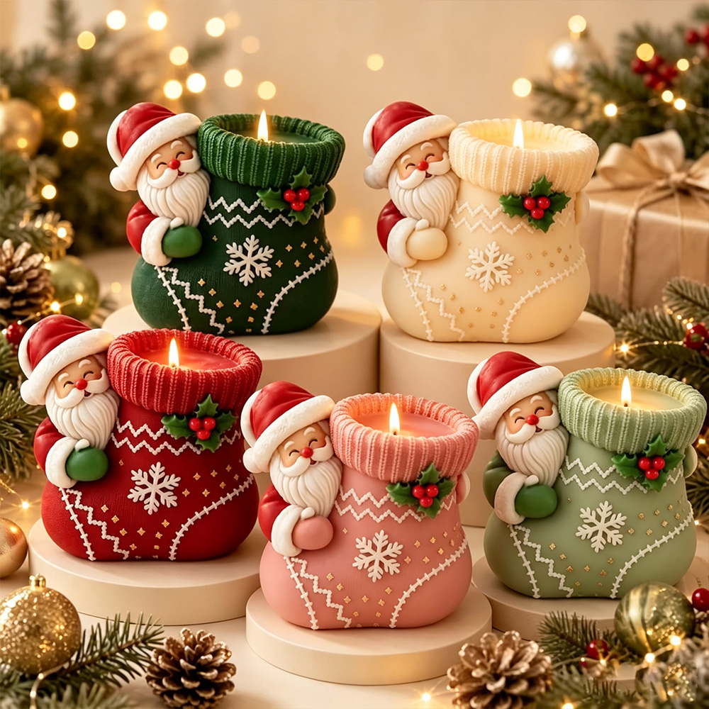 Christmas socks Elderly Silico - Sock Organizer Tray recension och pris