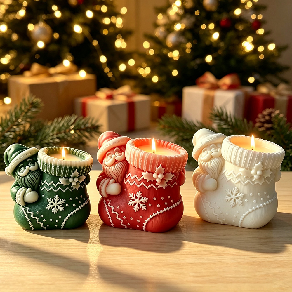 Christmas socks Elderly Silico - Sock Organizer Tray recension och pris