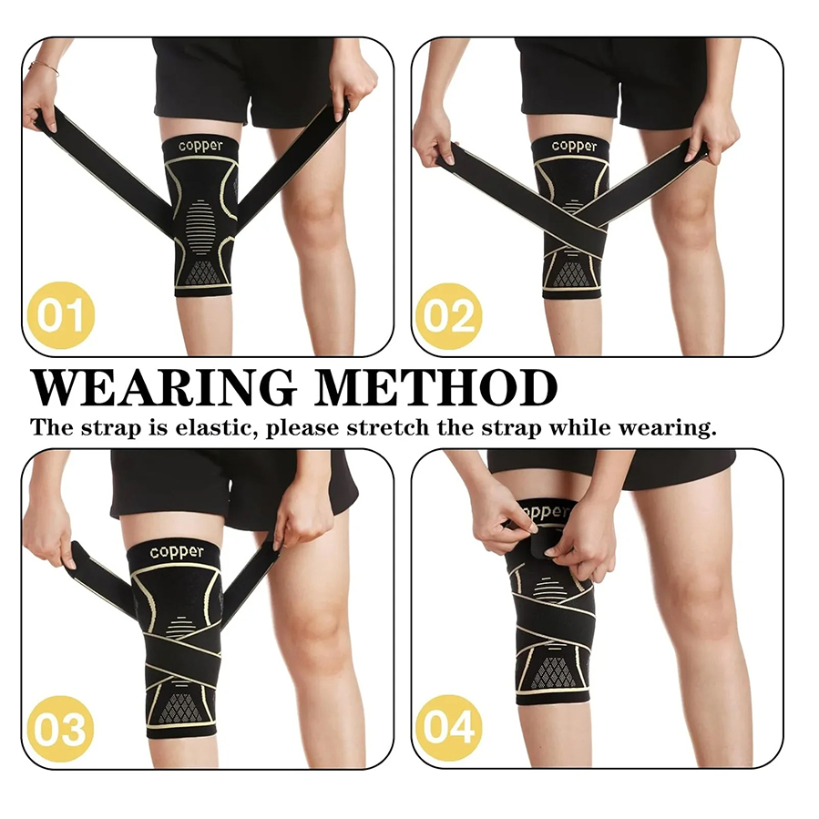 Copper Fiber Compression Knee  - Compression Sleeve Calf recension och pris